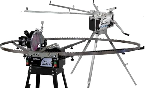 SabreTooth ProBundle - Sawmill Bandsaw Blade Sharpener & ProSetter™ Tooth Setter - Automatic/Semi-Automatic Maintenance System - Fits 1-1/8" to 1-1/2" Wide Sawmill Blades - 12V Operation