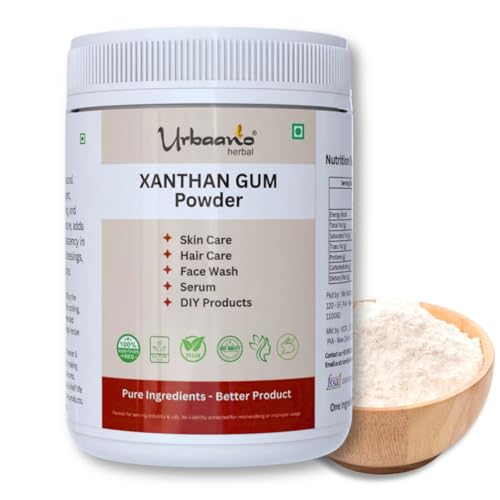 Image of Xanthan Gum Powder - 300 Grams For Soap Making, Shampoo, Cosmetics, Moisturizer, Lotion Making, Domestic Use & DIY Personal Care for Face, Hair, Skin & Body