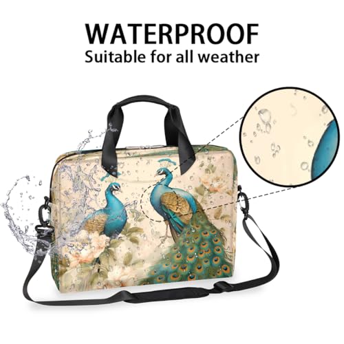 Bolso para laptop 16 pulgadas con asa y correa desmontable miniatura 2