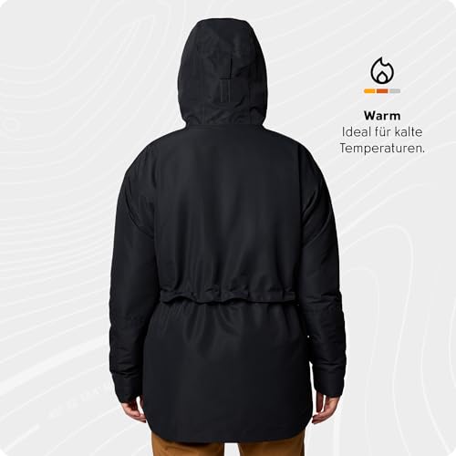 Columbia Drop Ridge II 3-in-1-Jacke, Dynamisches Design, Wärmereflektierend, Anpassbare Passform, Kuscheliges Sherpa, Regenschutz - Damen – Ansicht 3