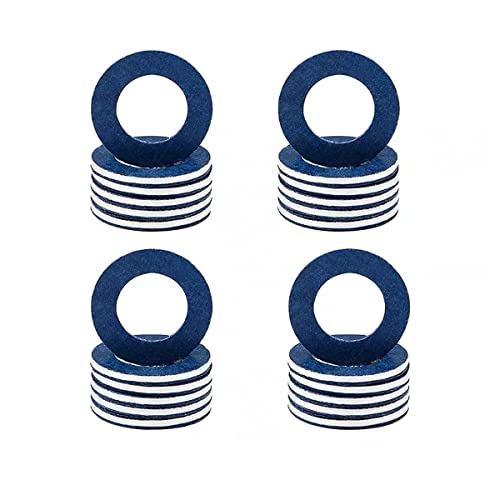 【Dimensioni Standard】: Le guarnizioni per tappi di scarico dell'olio in alluminio hanno un diametro esterno di 21 mm, un diametro interno di 12 mm e uno spessore di 1,8 mm. Si consiglia di verificare le dimensioni del tappo di scarico dell'olio prima dell'acquisto per assicurarsi che la guarnizione sia adatta.