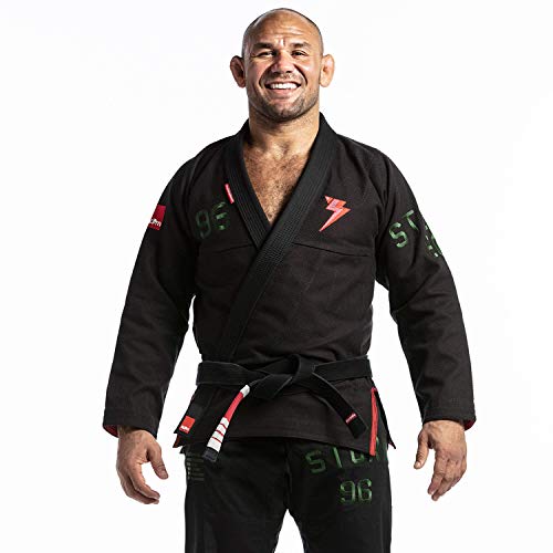Kimono Jiu Jitsu Storm Stealth T3 Sub96 Preto-A2