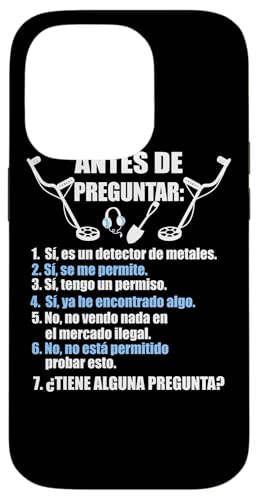 金属探知機 スペイン語金属探知機 スマホケース iPhone 14 Pro 用