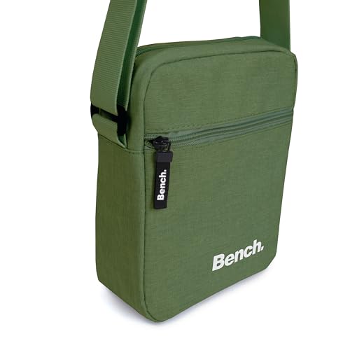 Bench Classic Damen und Herren Bag Umhängetasche Tasche Handtasche Schultertasche Crossbody-Tasche, khaki/schilf, 23 x 17 x 8 cm