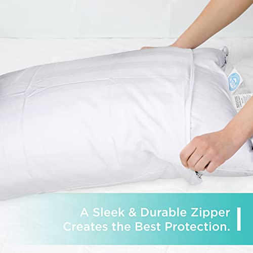 Continental Bedding DAMASK.2-S Damask Zippered Pillow Protector thumb #4