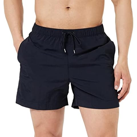 Tommy Hilfiger Herren Badehose Medium Drawstring Lang Cover
