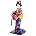 VORCOOL Geisha giapponese Figurine Desktop Decor Kimono Ragazza Bambola Statua Asiatica Figura Da Collezione Modello Femminile per Casa Ufficio Decorazione Regalo di Compleanno Stile E