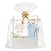 Ferrochef Large Baby Shower Basket, Baby Crate Closet 17.7