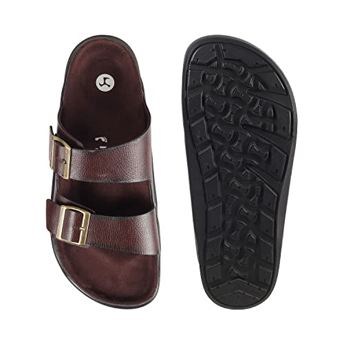 Image of Mochi Men's Stylish Comfort Buckle Closure Sandals