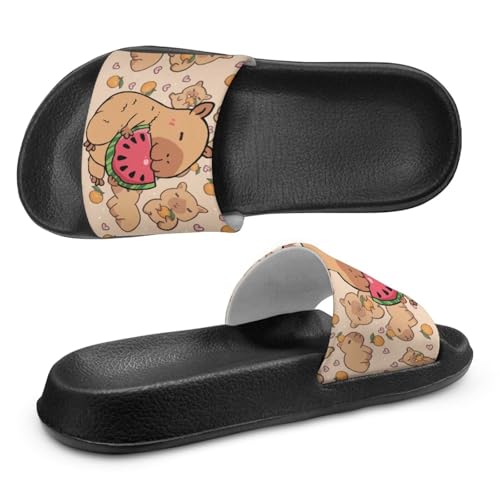 Image of Slides for Boys Girls Quick Drying Kids Slides Sandals Non-Slip
