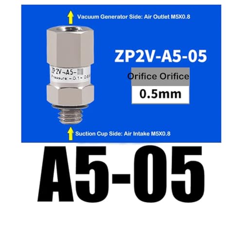 Clapet anti-retour de pression pneumatique ZP2V-A5-05 avec filetage - 3