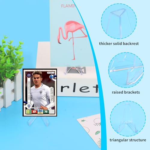 image for vivinin 28Packs Card Display Stand, Card Stand, Card Stands for Sports