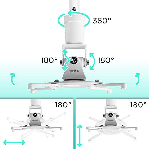 Support de projecteur universel orientable avec fixation plafond - 3