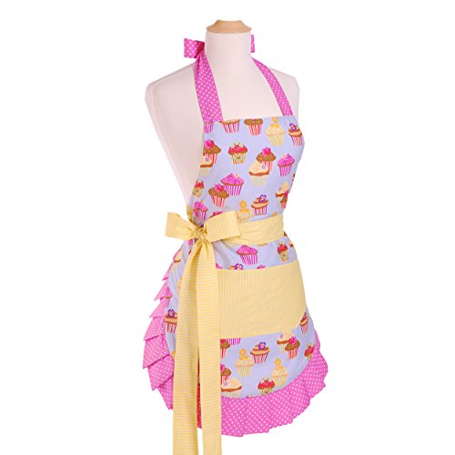 Flirty Aprons Women's Original Frosted Cupcake Apron