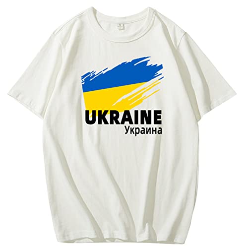 T-shirt Ukraine confortable et ample pour afficher votre soutien sans compromis