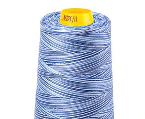 Aurifil hilo 40 wt 3 ply color Storm at Sea miniatura 1