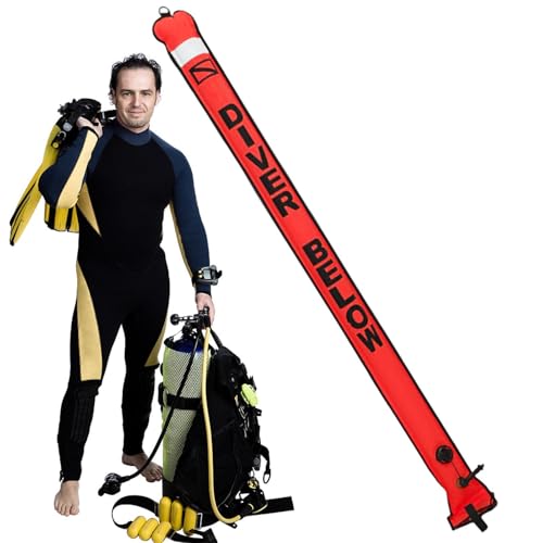 Marqueur de plongée haut de gamme étanche avec revêtement TPU