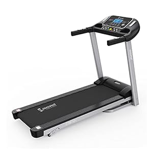 Cockatoo CTM-101 Stainless-Steel Ctm101 Steel Manual Incline 2.5 HP – 5 HP Peak DC Motorised Treadmill for Home Use…