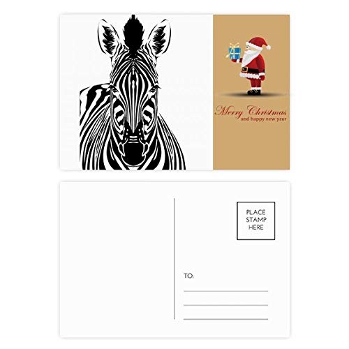 Cartes postales Pinto Animal Père Noël lot de 20 pour accompagner vos cadeaux