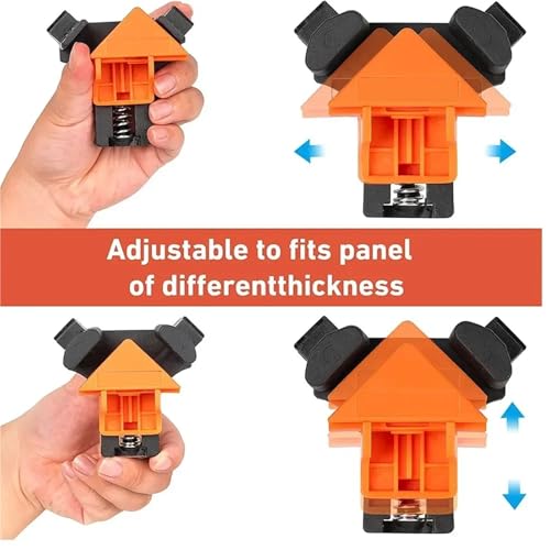 Outils de fixation de menuiserie pour angles à 90 degrés - 6