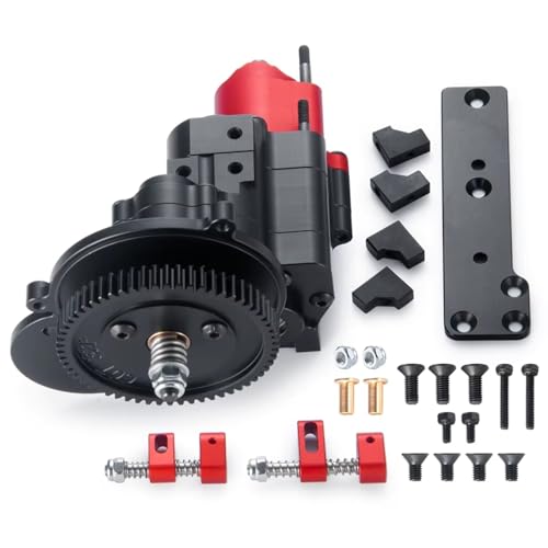 Boîte de vitesse RC Axial SCX10 en métal robuste pour surmonter tous les terrains de trail