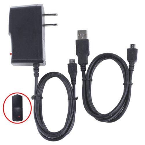 Cargador 2A AC/DC con cable USB para Amazon Kindle Fire miniatura 2