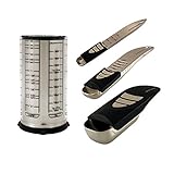 KitchenArt Baker’s Pro Adjust-A-Measure Set, 4-Piece, Satin