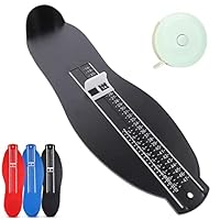 Misuratore Di Piede Per Bambini - 2 Pezzi, In ABS, Blu E Nero, Per Misurare La Taglia Delle Scarpe - Foto 5