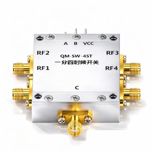 Module de commutation RF SP4T pour routage antenne et test 0,1-6 GHz