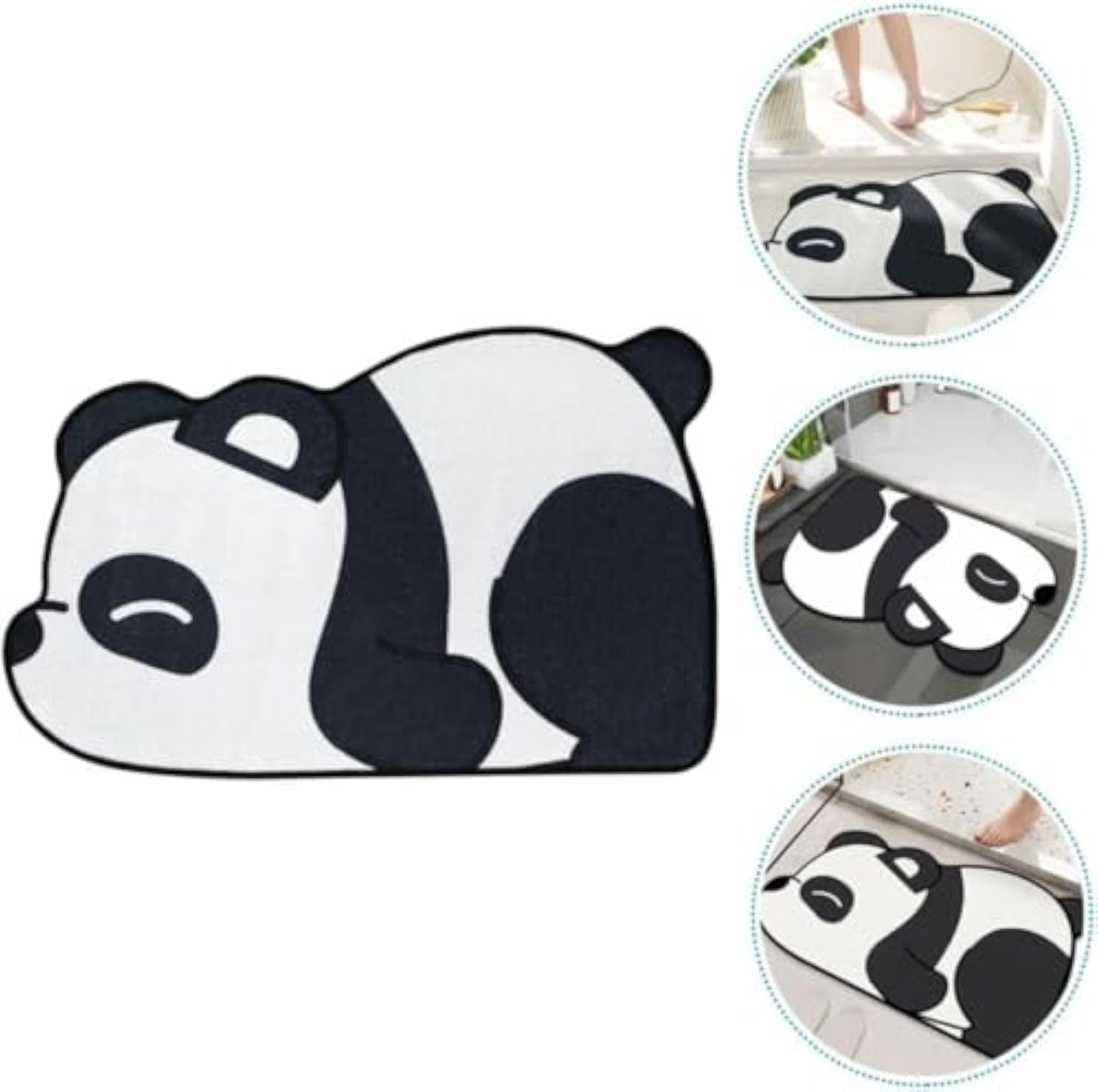 Rubber Water Absorbent Mats for Bathroom, Shower, and Kitchen
