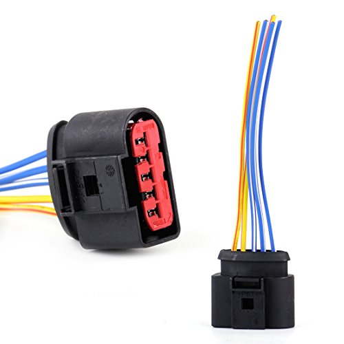 Michigan Motorsports Mass Air Flow Sensor 5 Pin Connector Replaces 1J0973775A Fits: Vw golf Jetta Maf