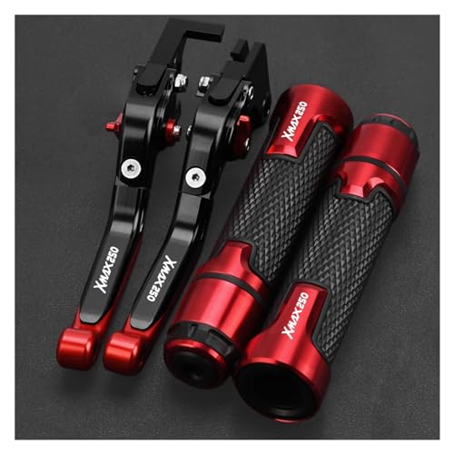 Levier d'embrayage pliable XMAX 250 avec poignées de frein réglables anti-choc