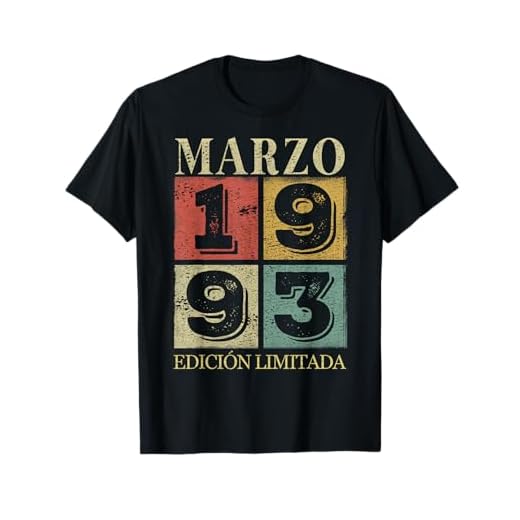 29 Años Cumpleaños Marzo 1993 Hombre Mujer Marzo 1993 29 Camiseta