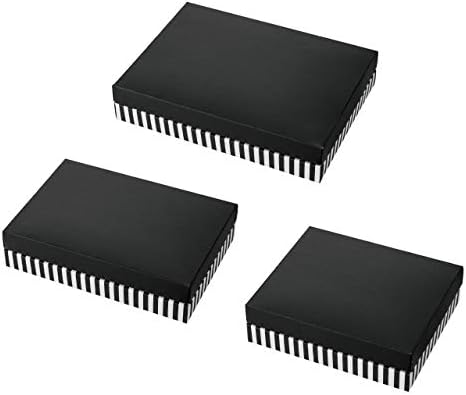 Heads Fierte Gift Box, Made in Japan, Black, 13.3 x 2.7 x 9.6 inches (33.8 x 6.8 x 24.4 cm), 10 Pieces image 2