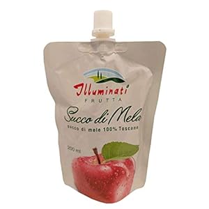 Succo di Mela – Succo di Mele 100% Toscane – 20 Doypack da 0.20 cl.