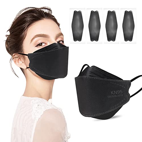Image of KN95 Face Masks 50 Pack 4 Layers Tie Dye Breathable Safety Respirator Multicolor Cup Dust Disposable KN95 Mask Adult