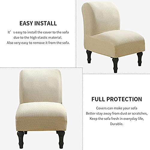 Fodera Elastica Per Poltrona 1 Posto Senza Braccioli – Copri Poltrona Chesterfield In Poliestere E Spandex, Lavabile - 2