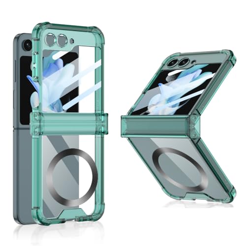 Coque Antichoc pour Samsung Z Flip 5 avec anneau de charge magnétique et coins renforcés