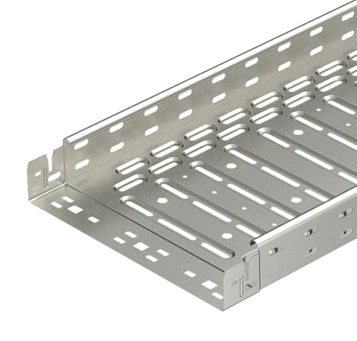 Plateau perforé Magic rksm-630 V4A Obo-bettermann pour la gestion des câbles en acier inoxydable