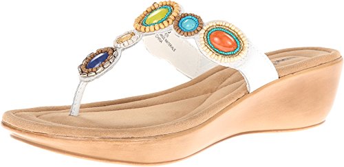 Minnetonka Women's Uptown II Wedge Sandal