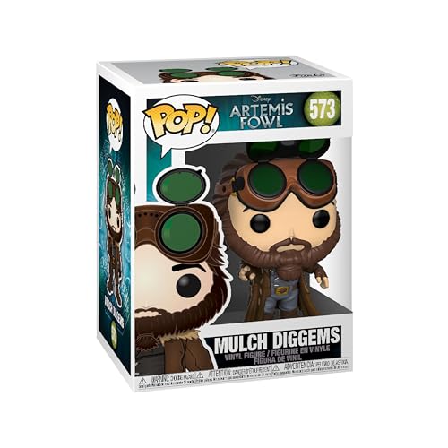 Funko POP! Games: Artemis Fowl - Mulch Diggems Sequoia Collectible Toy - Figuras...