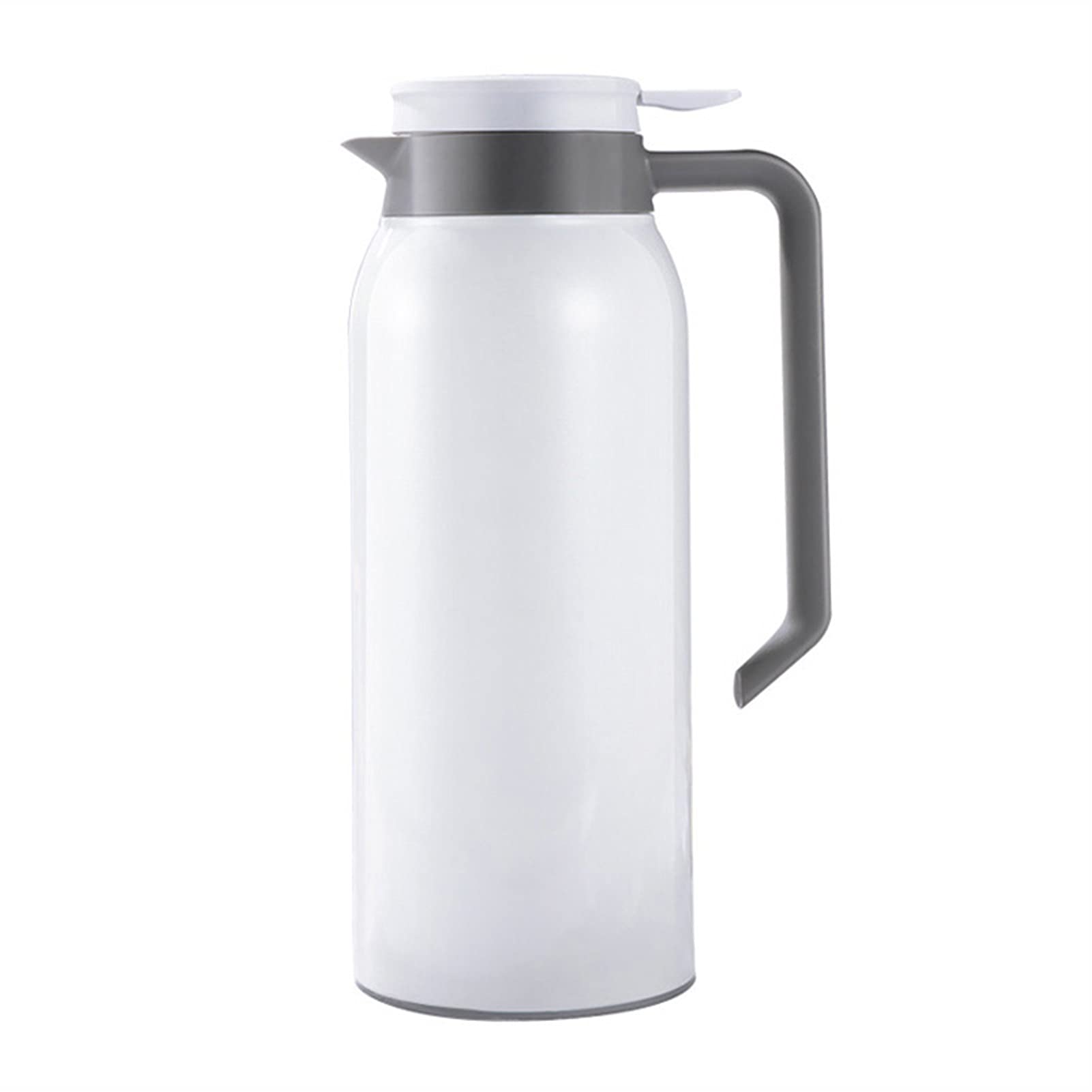Termiczna karafka pojemnik izolacyjny 1500 ml stal nierdzewna termiczne karafki do kawy podwójna ścianka izolowany próżniowy termos do kawy herbata butelka na wodę termiczna karafka na kawę (kolor: biały)