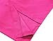 MUXXN Women's Vintage Midi Short Sleeve V Neck Bodycon Business Wear to Work Office Sheath Pencil Dress Hot Pink S