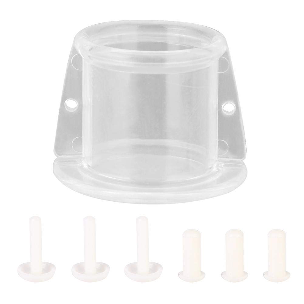 Fdit Collar de Cuello de Loro Conos de recuperación de Aves Escudo Protector de Plumas de Aves para pájaros(S)