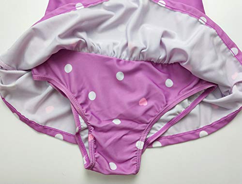 Image of Jastore Girls Swimwear One Piece Swimsuits Beach Wear with Headband