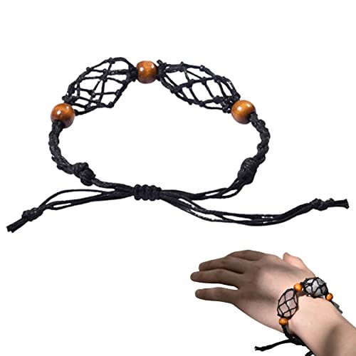 Pulseira, Suporte pedra vazio, Gaiola ajustável, pulseiras com peixe para colar pedra pulseira, supo