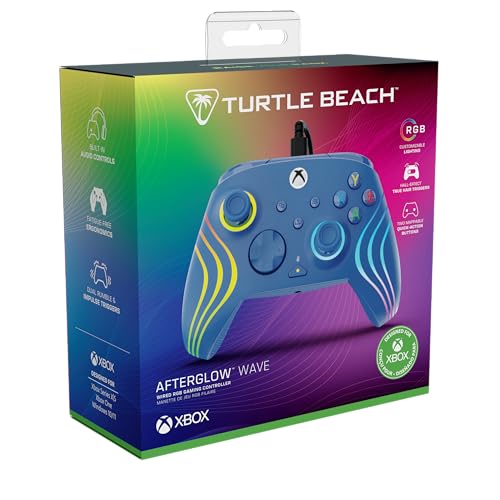 undefined 【Amazon.co.jp限定】TURTLE BEACH コントローラー Afterglow Wave ブルー 有線 USB Xbox公認 PC/Xbox対応 3ストップ トリガーストップ マッピング可能 背面ボタン RGB チャットミックス 人間工学【メーカー保証2年+代理店保証6ヶ月】 の商品画像 22