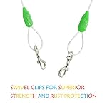 25ft Reflective Tie-Out Cable for Small Dogs Up to 35 Pounds - Image 4