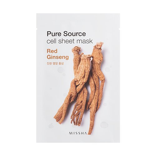 Preisvergleich Produktbild MISSHA Pure Source Cell Sheet Mask (Red Ginseng), 1er Pack