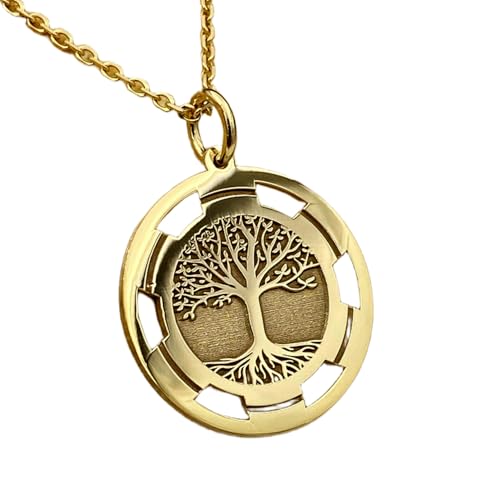 Collier Arbre de Vie hypoallergénique en argent pour éviter les allergies